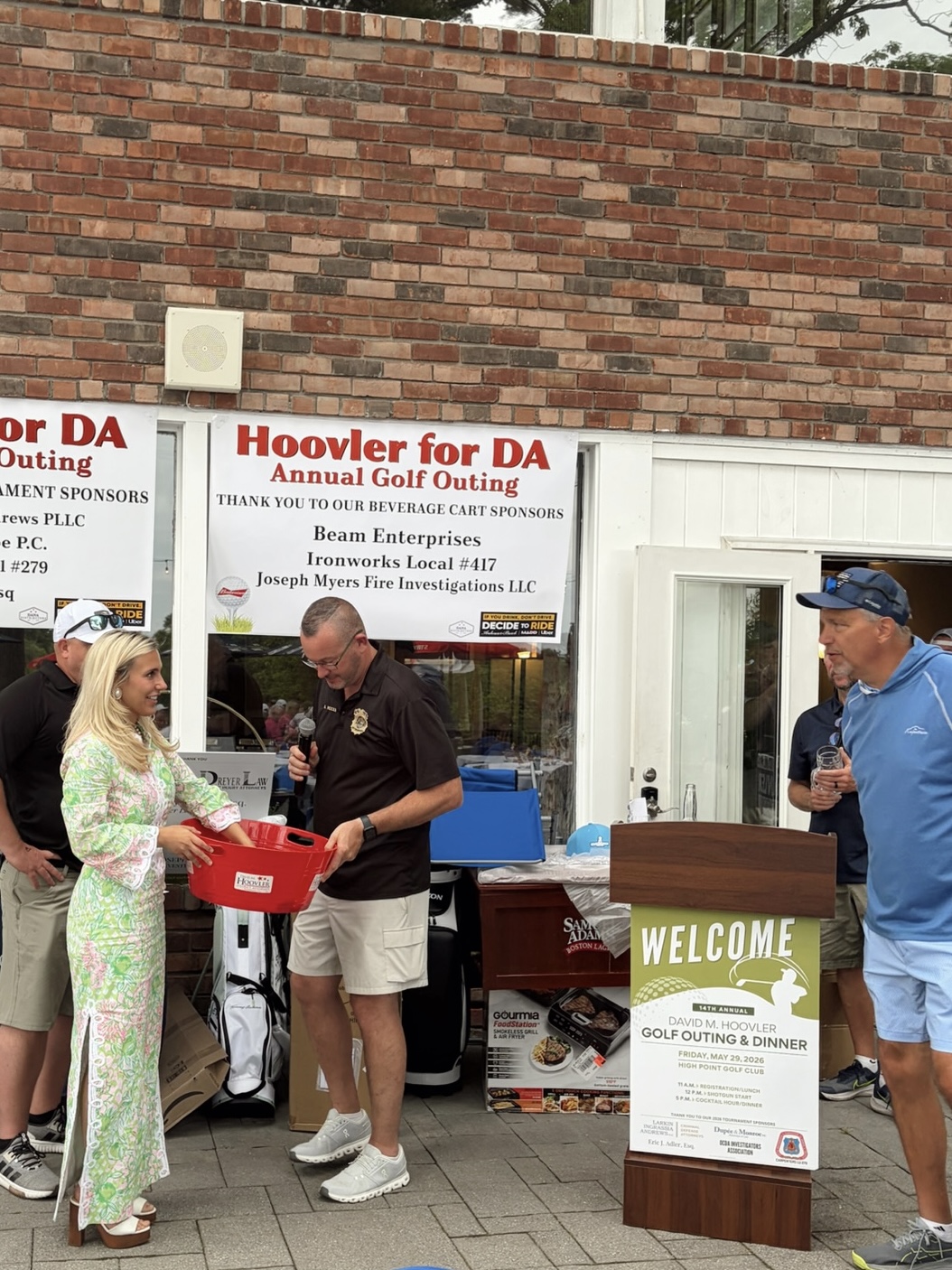 Hoovler for DA Annual Golf Outing