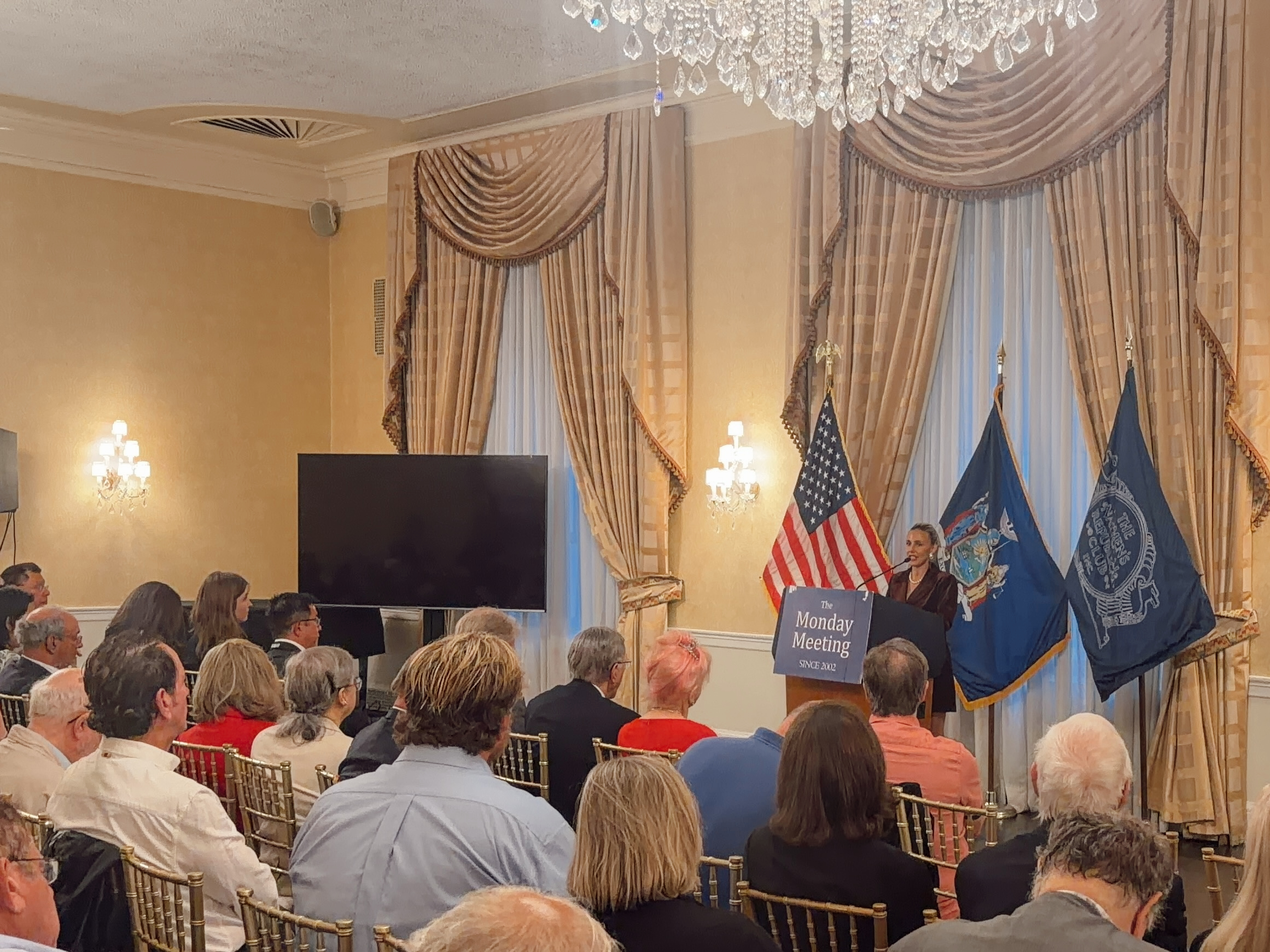 The Monday Meeting at the National Republican Women's Club
